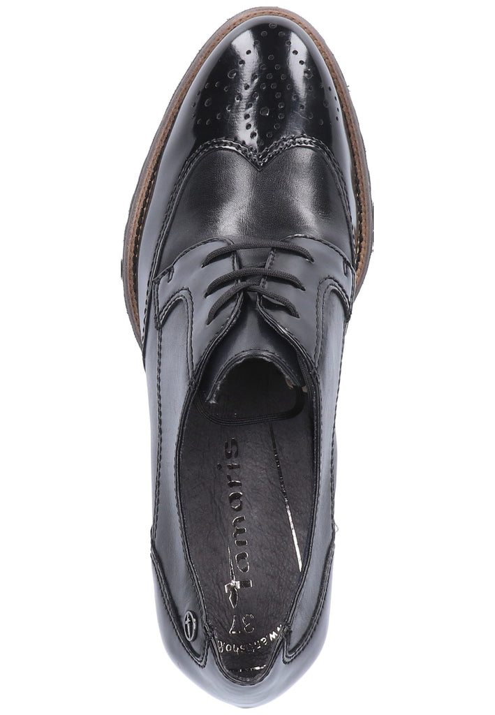 Tamaris Pumps Leder Schwarz - surf4shoes