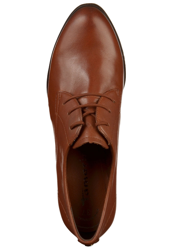 Tamaris Halbschuhe Leder Braun - surf4shoes