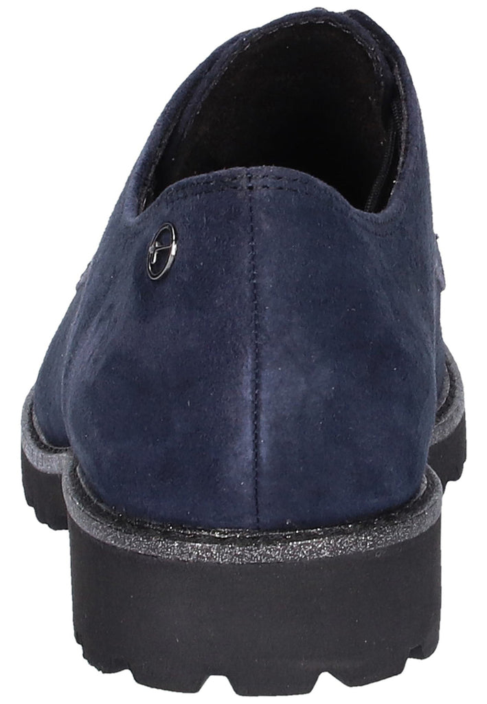 Tamaris Halbschuhe Lederimitat Blau - surf4shoes