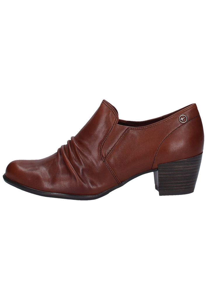 Tamaris Pumps Leder Braun - surf4shoes