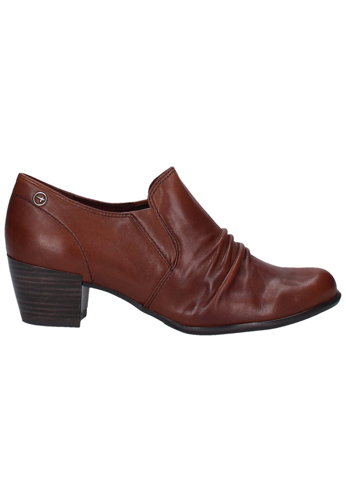 Tamaris Pumps Leder Braun - surf4shoes