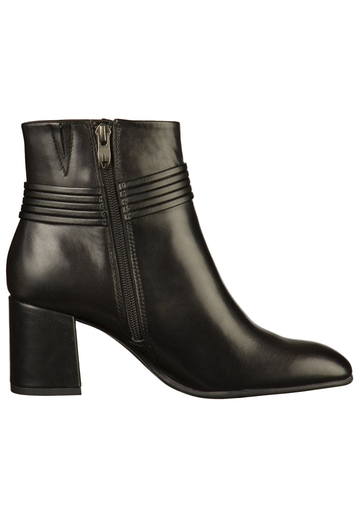 Tamaris Stiefelette Leder Schwarz - surf4shoes