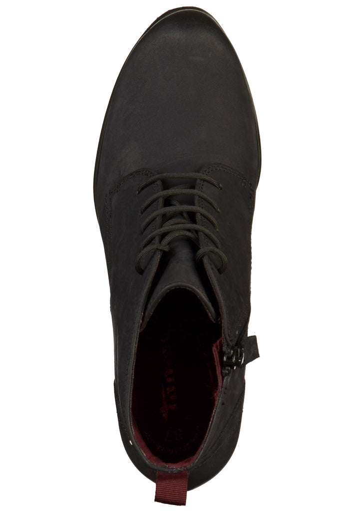 Tamaris Stiefelette Leder Blau - surf4shoes