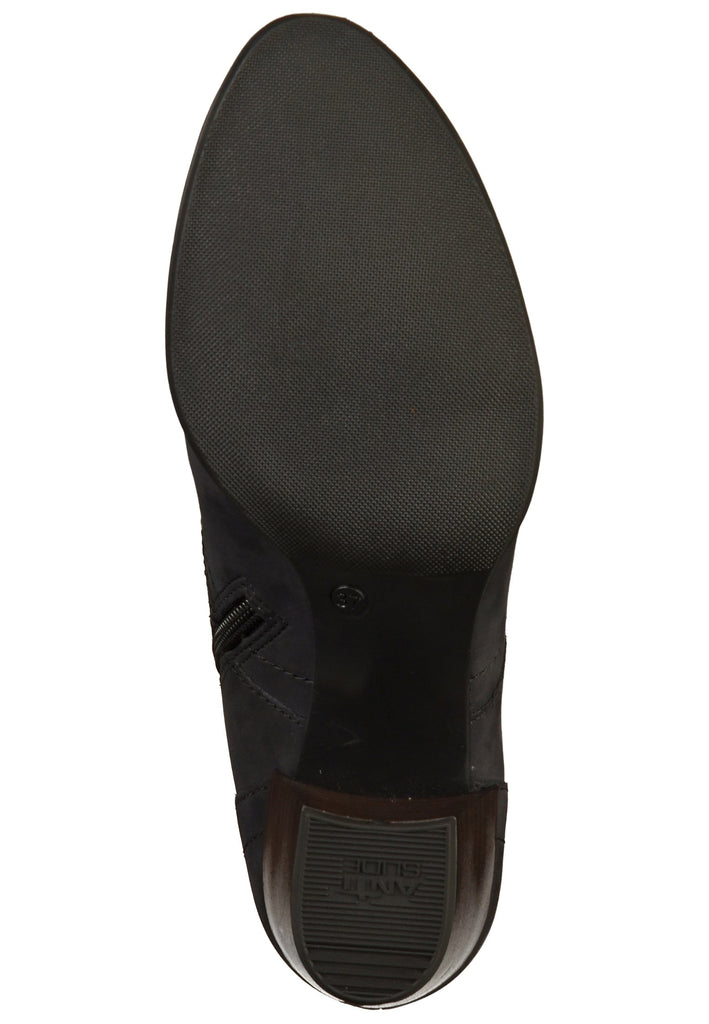 Tamaris Stiefelette Leder Blau - surf4shoes