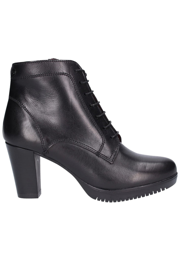 Tamaris Stiefelette Leder Schwarz - surf4shoes
