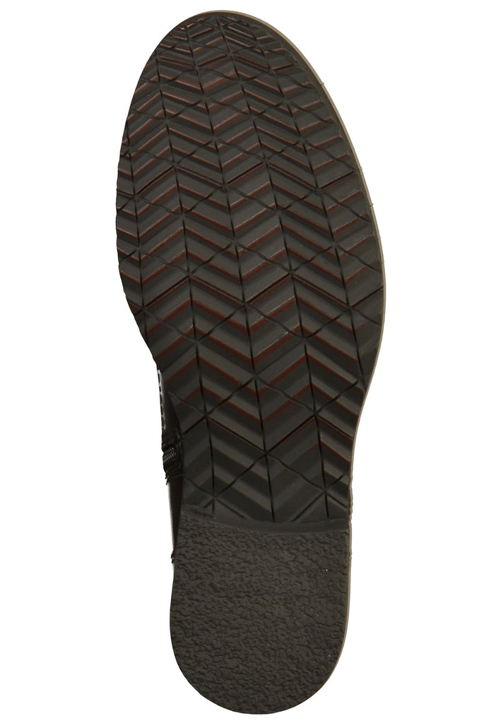 Tamaris Stiefelette Leder Schwarz - surf4shoes