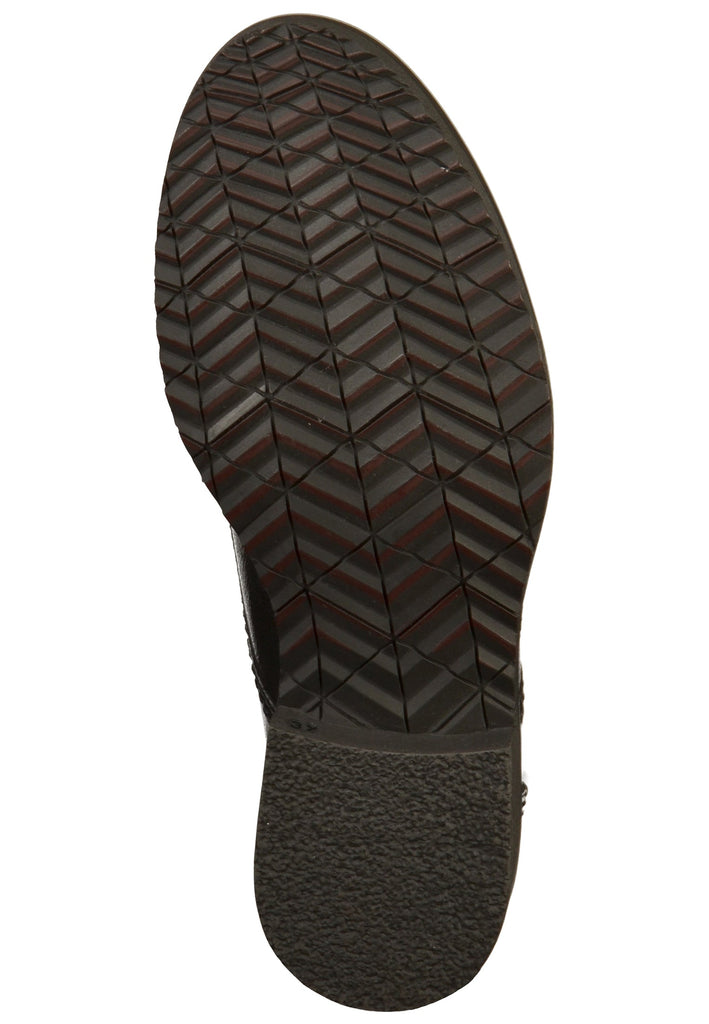 Tamaris Stiefelette Leder/Textil Schwarz - surf4shoes