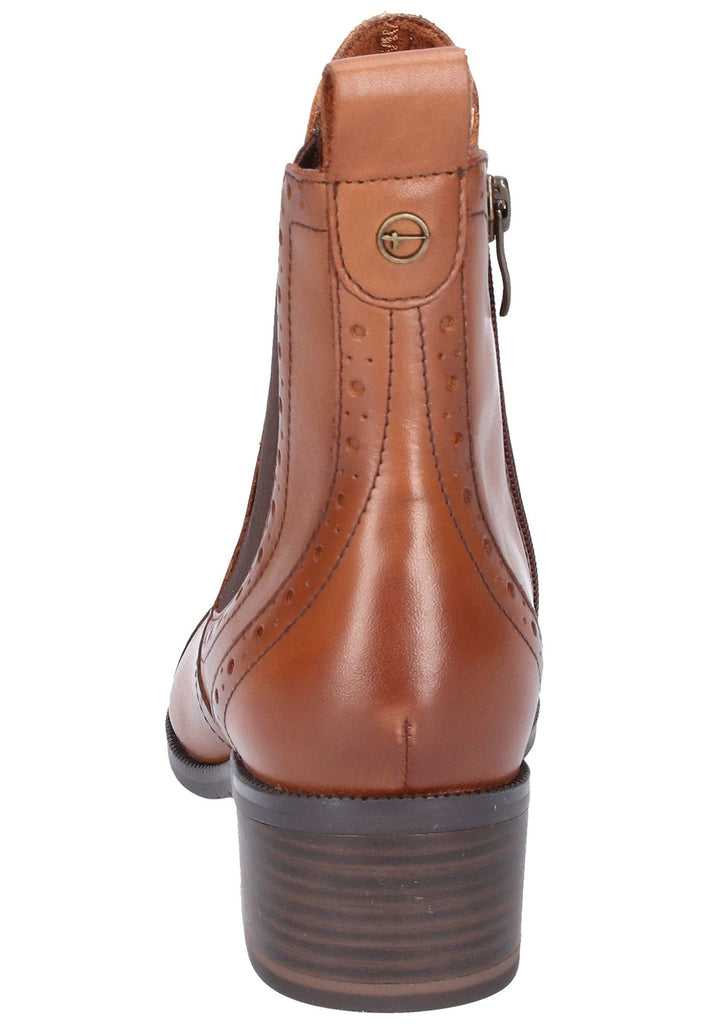 Tamaris Stiefelette Leder Braun - surf4shoes