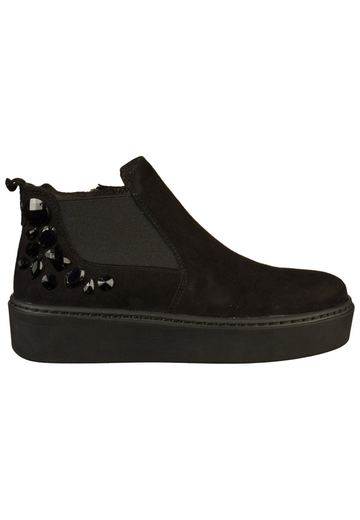 Tamaris Stiefelette Leder Schwarz - surf4shoes