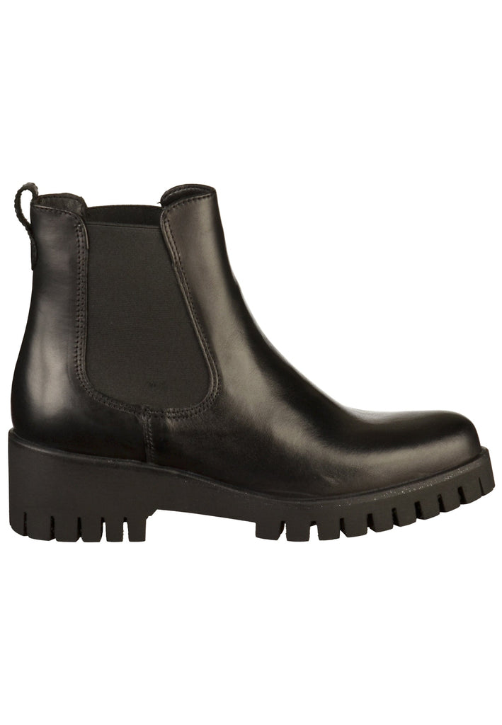 Tamaris Stiefelette Leder Schwarz - surf4shoes