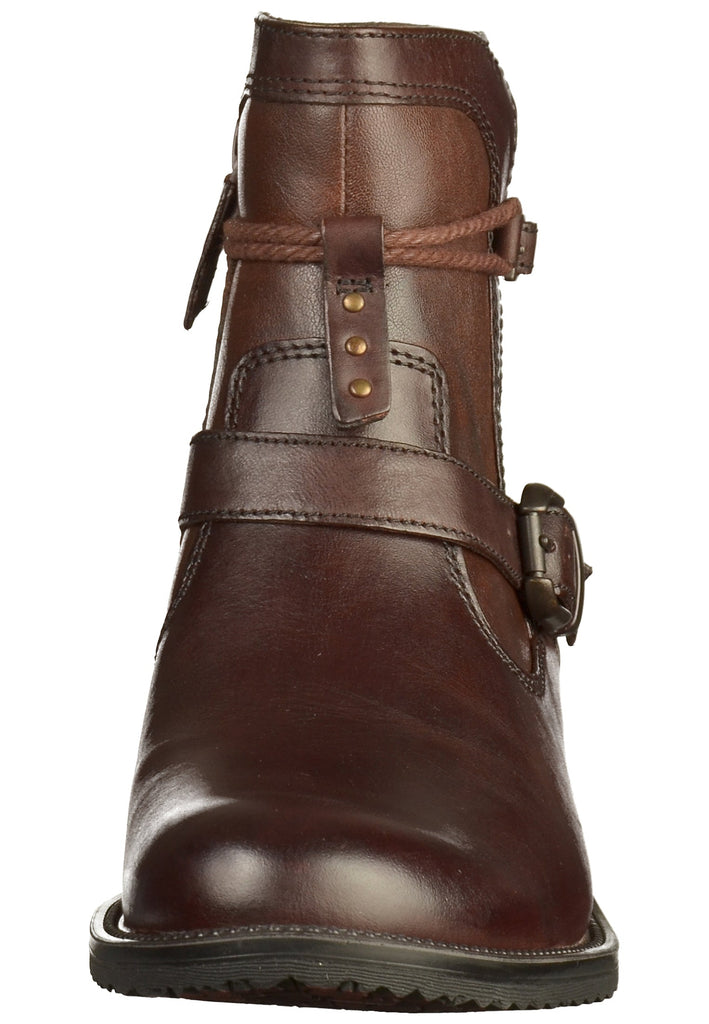Tamaris Stiefelette Leder Mocca - surf4shoes