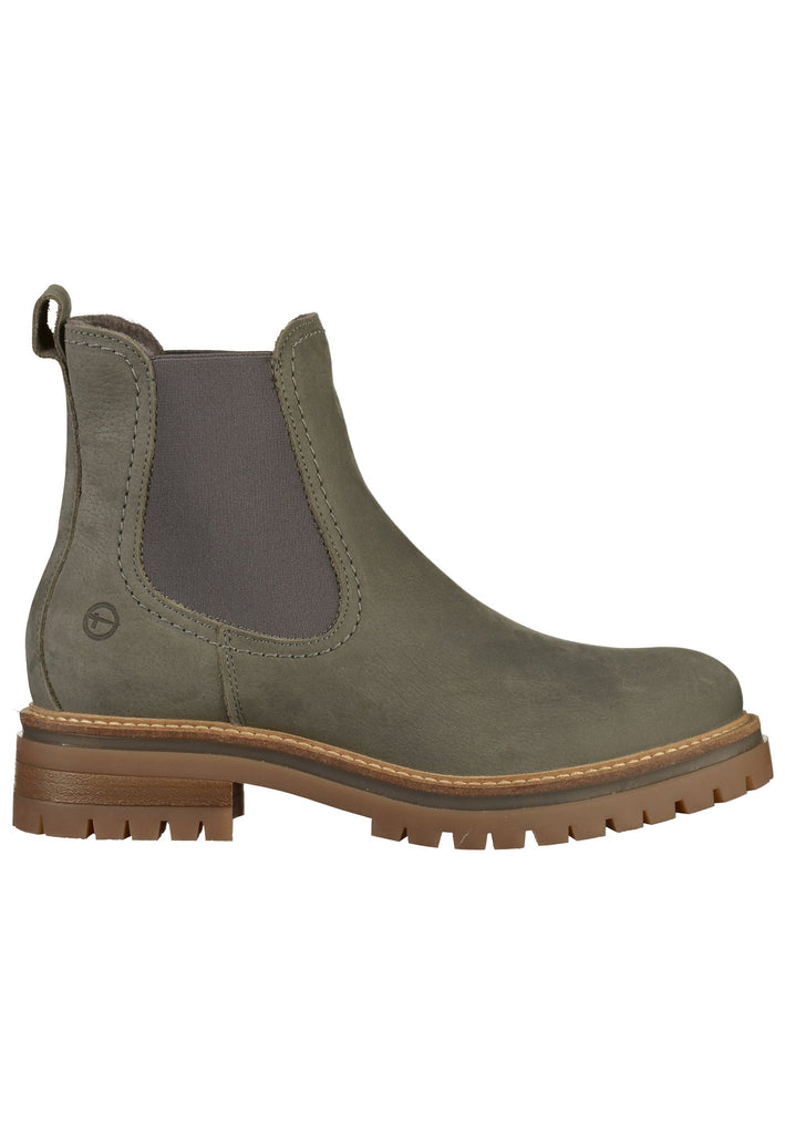 Tamaris Stiefelette Leder Anthrazit - surf4shoes