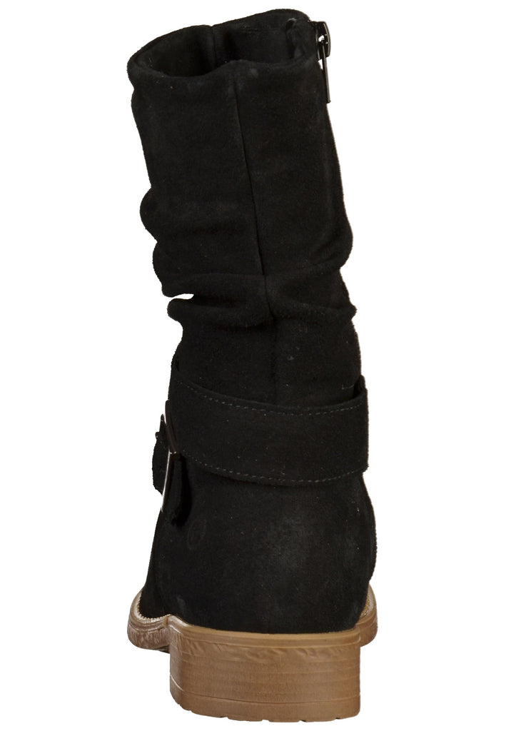 Tamaris Stiefel Leder Schwarz - surf4shoes