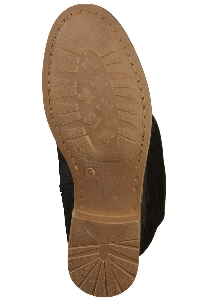 Tamaris Stiefel Leder Schwarz - surf4shoes