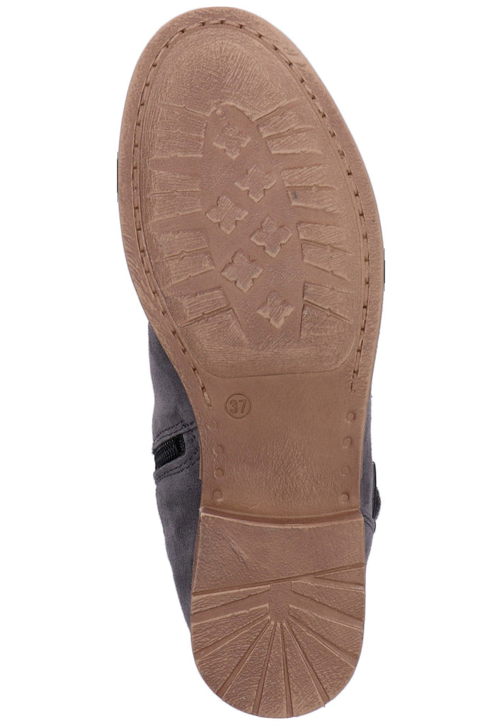 Tamaris Stiefel Leder Grau - surf4shoes