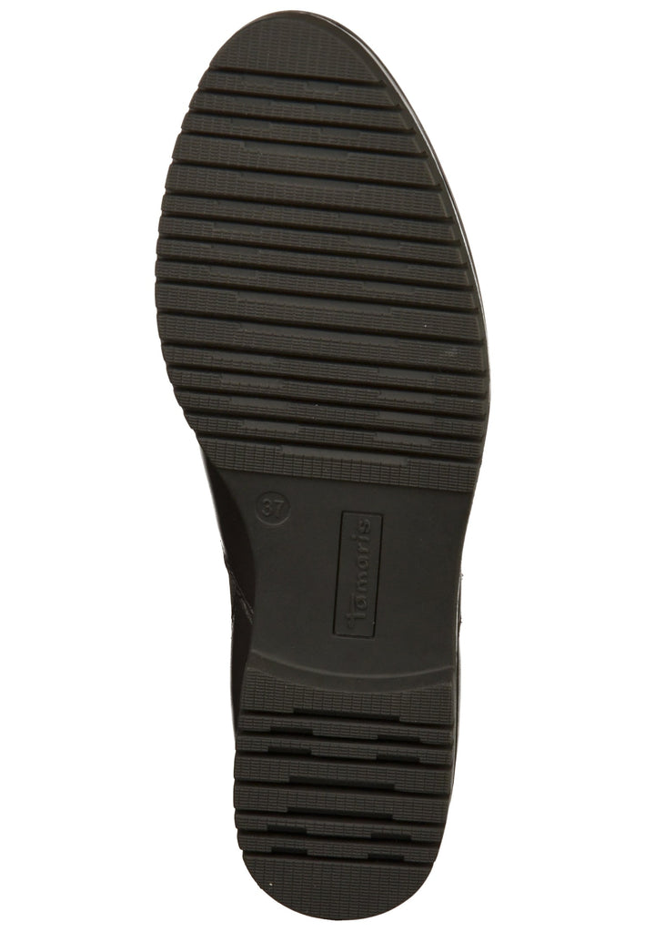 Tamaris Stiefelette Leder Schwarz - surf4shoes