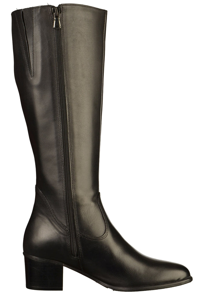 Tamaris Stiefel Leder Schwarz - surf4shoes