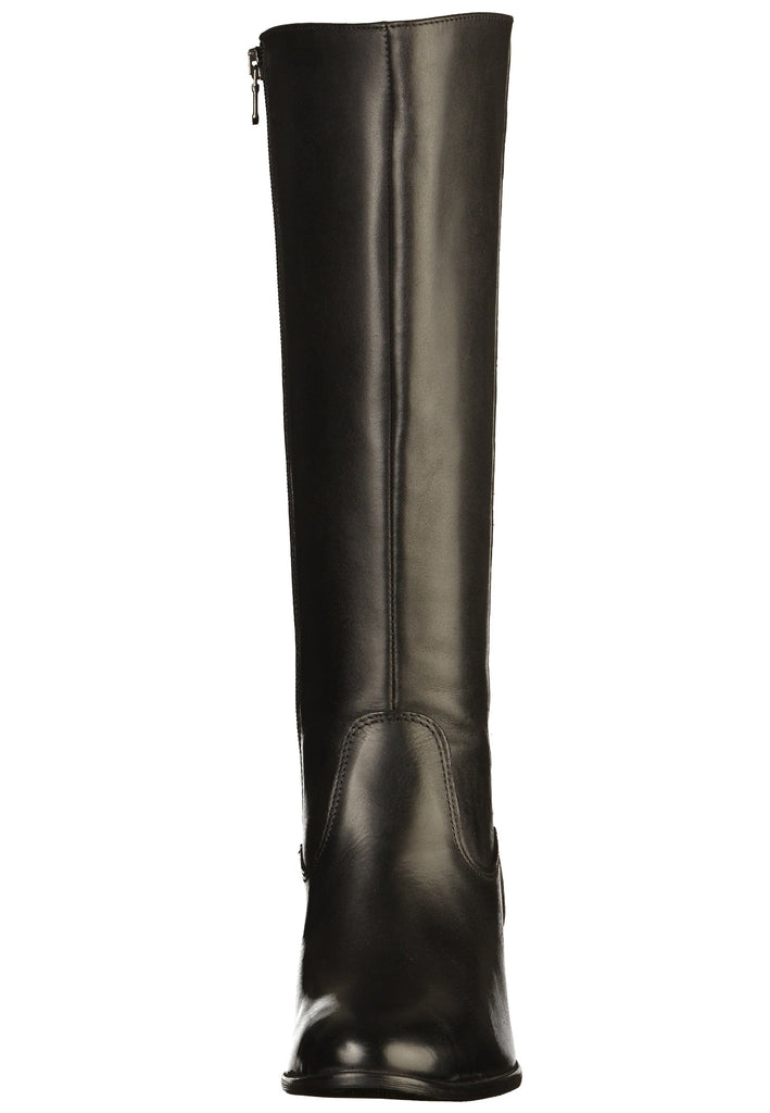 Tamaris Stiefel Leder Schwarz - surf4shoes