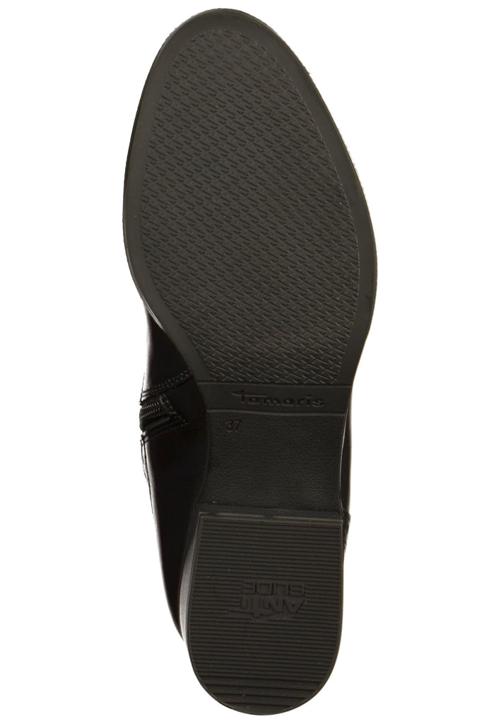 Tamaris Stiefel Leder Schwarz - surf4shoes