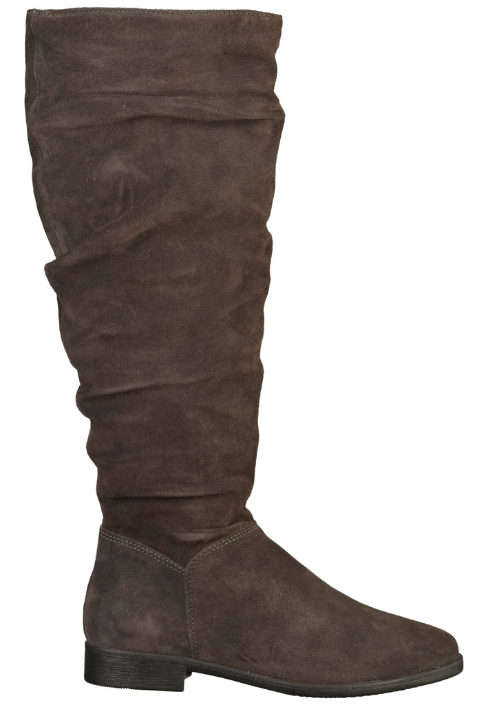 Tamaris Stiefel Leder Anthrazit - surf4shoes