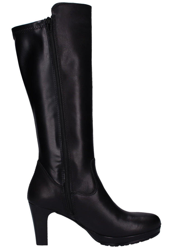 Tamaris Stiefel Leder Schwarz - surf4shoes