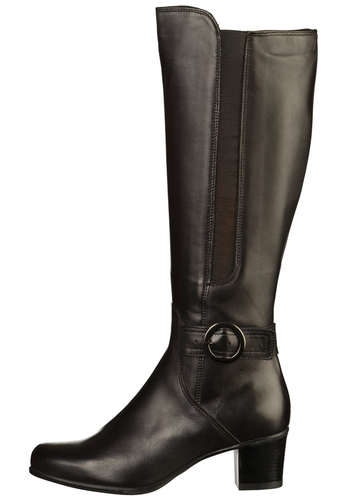 Tamaris Stiefel Leder Schwarz - surf4shoes