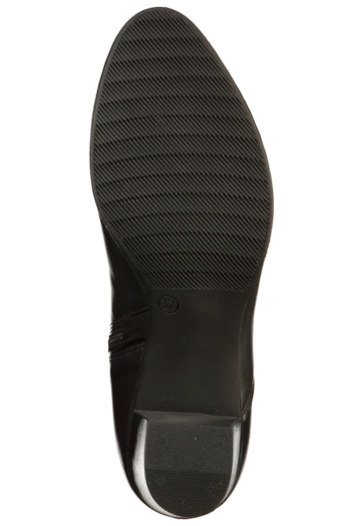 Tamaris Stiefel Leder Schwarz - surf4shoes