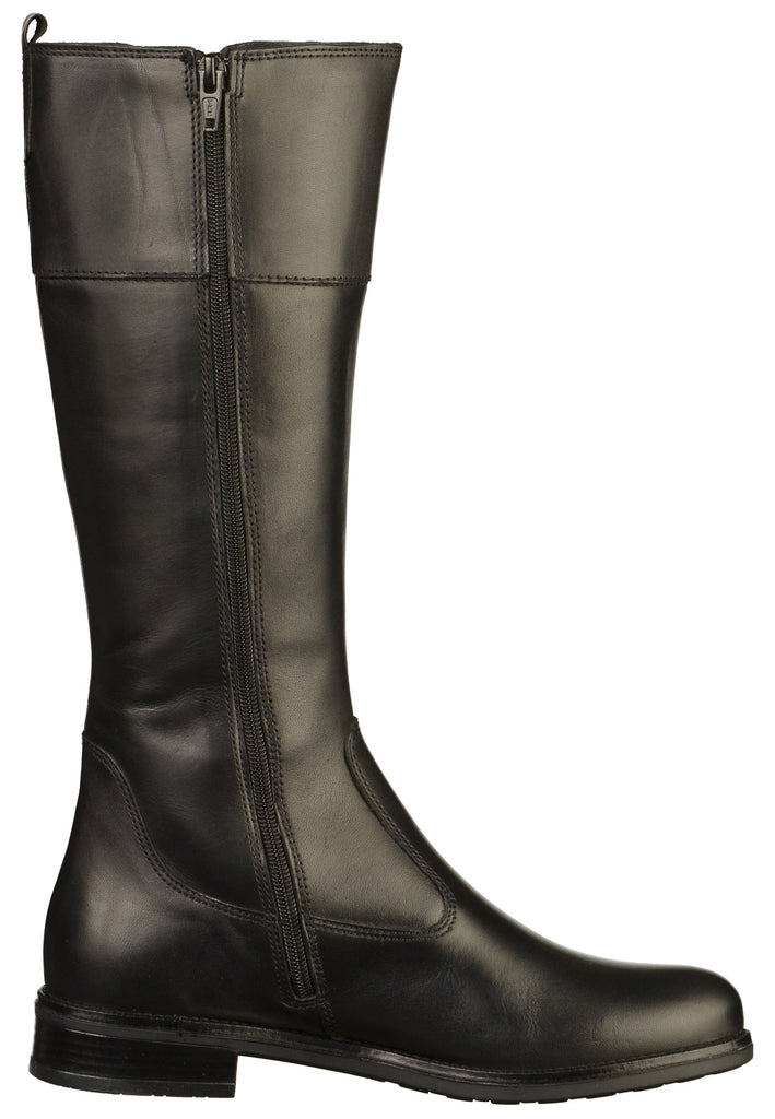 Tamaris Stiefel Leder Schwarz - surf4shoes