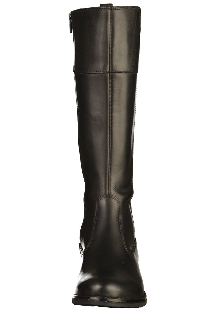 Tamaris Stiefel Leder Schwarz - surf4shoes