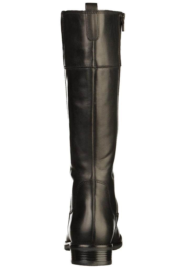 Tamaris Stiefel Leder Schwarz - surf4shoes