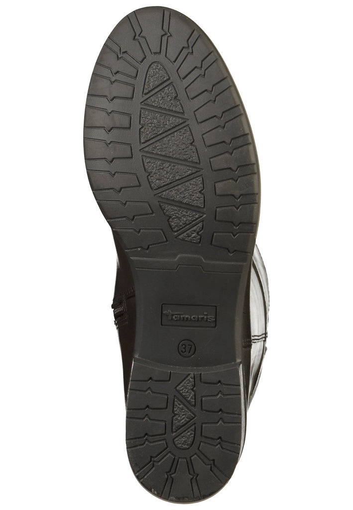 Tamaris Stiefel Leder Schwarz - surf4shoes