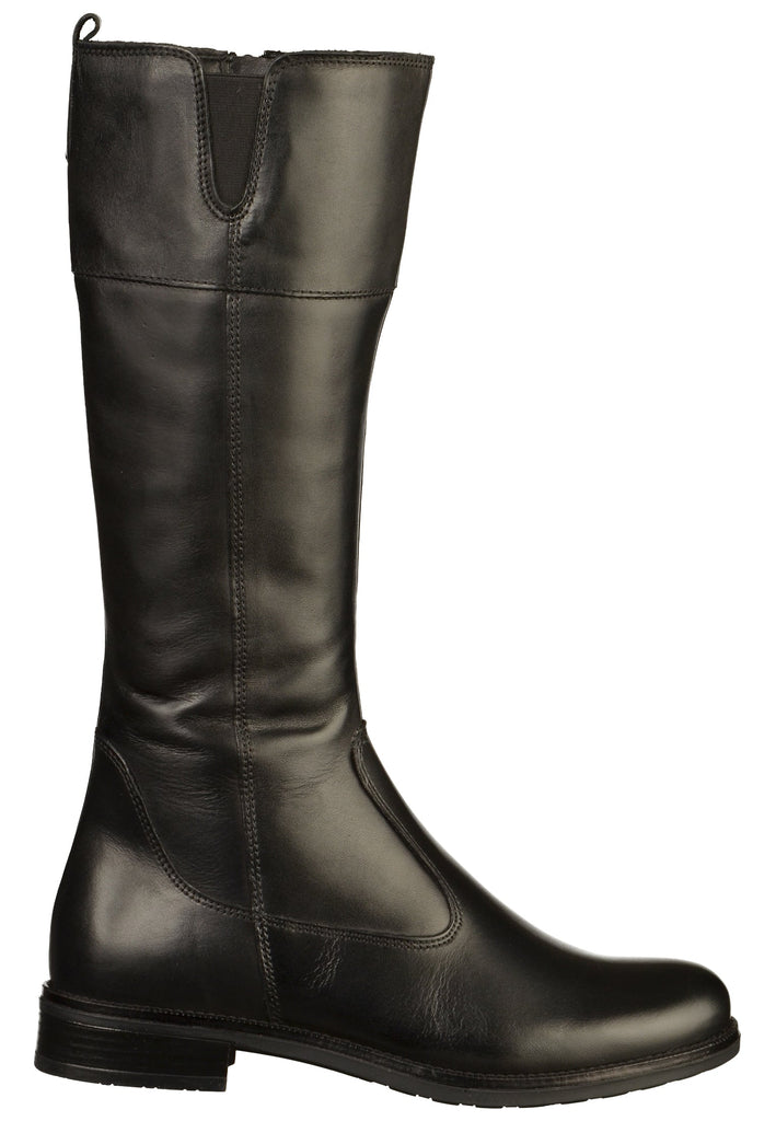 Tamaris Stiefel Leder Schwarz - surf4shoes