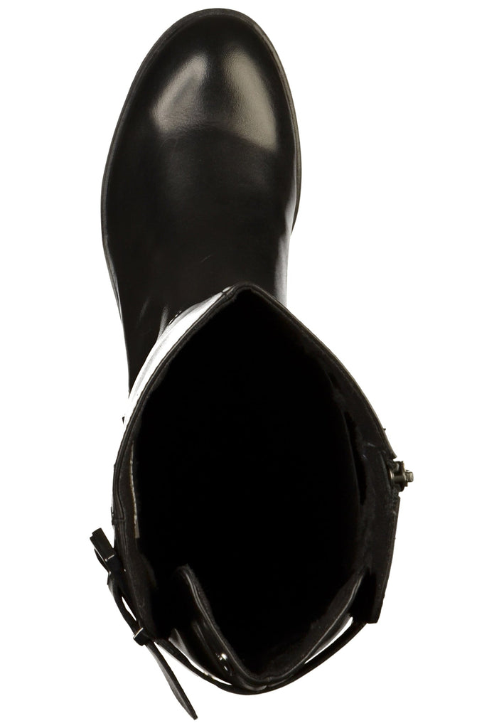 Tamaris Stiefel Leder Schwarz - surf4shoes