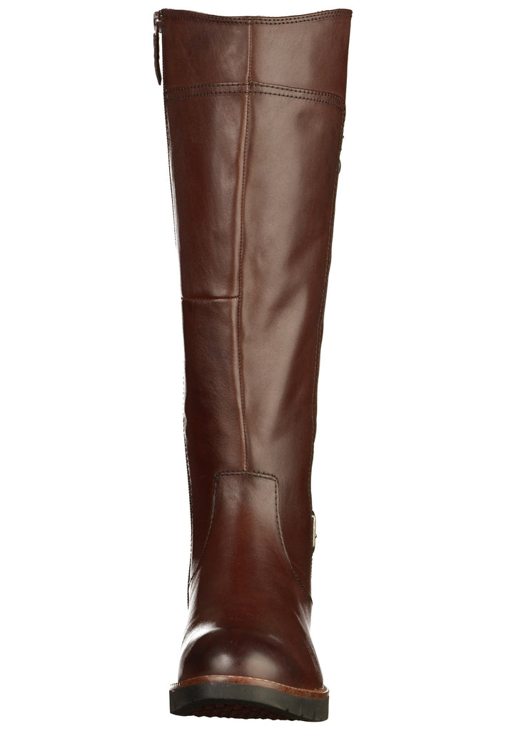 Tamaris Stiefel Leder Mocca - surf4shoes