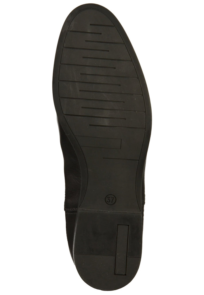Tamaris Stiefelette Leder Schwarz - surf4shoes