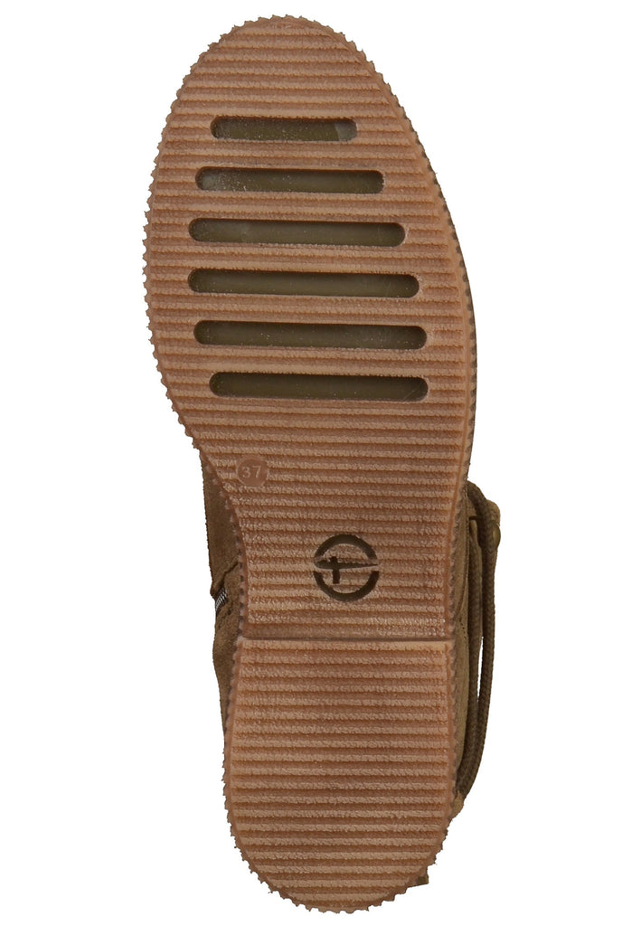 Tamaris Stiefelette Leder Olive - surf4shoes