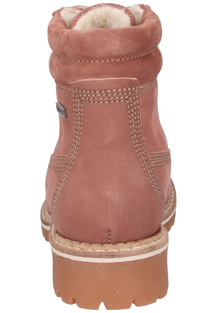 Tamaris Stiefelette Nubukleder Rosa - surf4shoes