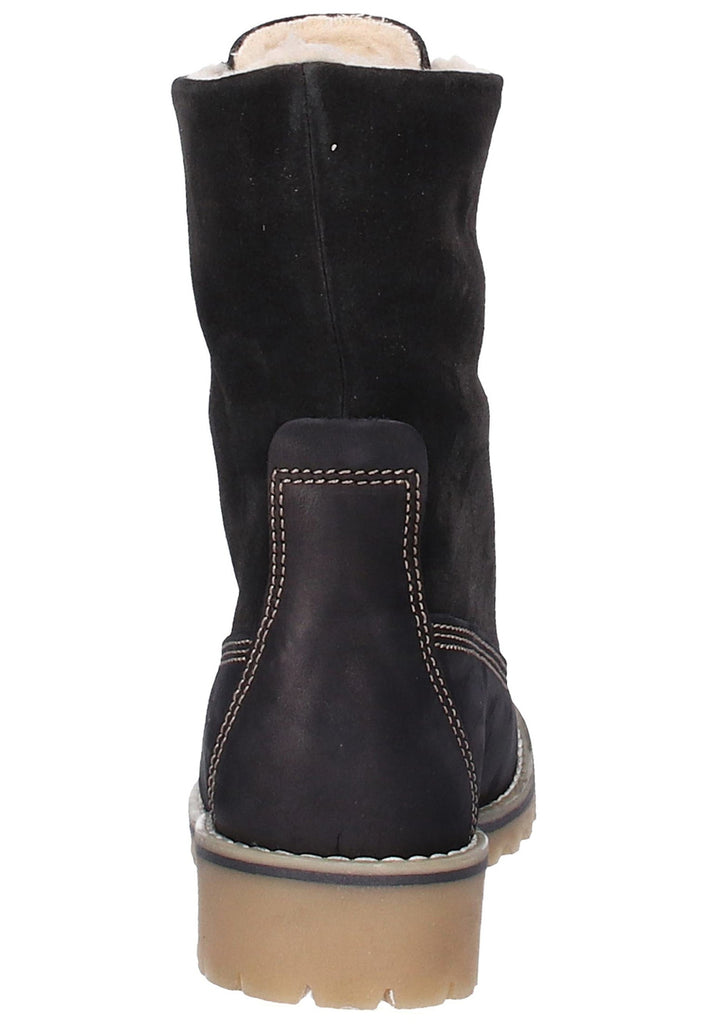 Tamaris Stiefelette Leder Schwarz - surf4shoes