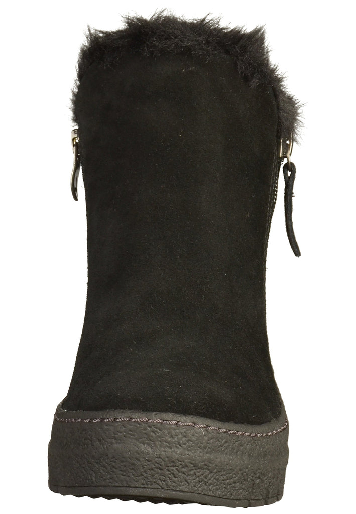 Tamaris Stiefelette Leder Schwarz - surf4shoes