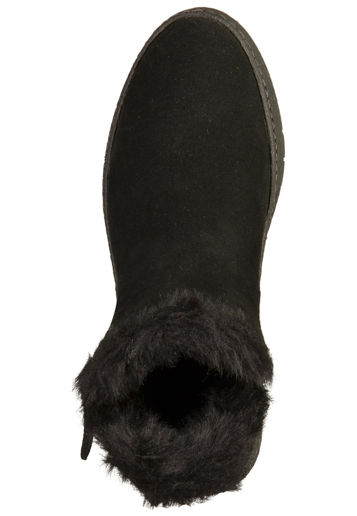 Tamaris Stiefelette Leder Schwarz - surf4shoes