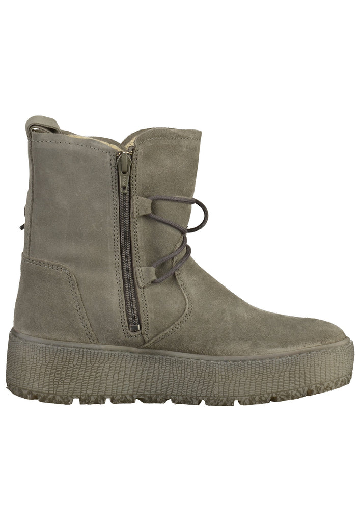 Tamaris Stiefelette Veloursleder Graphit - surf4shoes