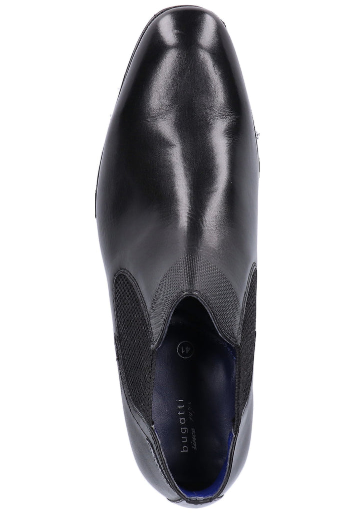 Bugatti Stiefelette Leder Schwarz - surf4shoes