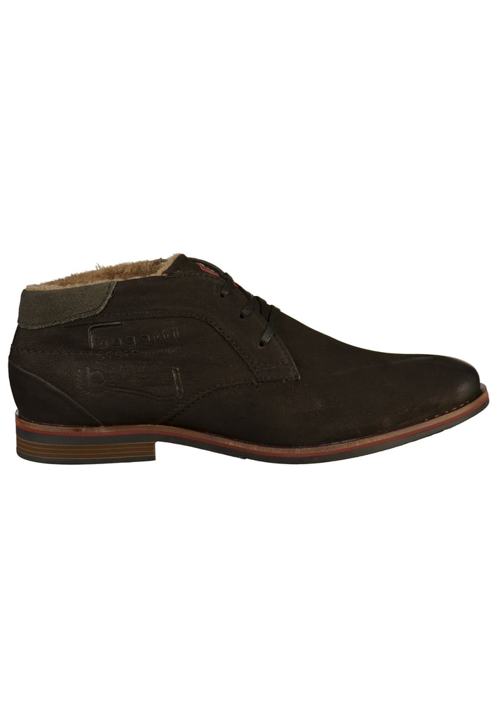 Bugatti Stiefelette Lederimitat/Textil Schwarz - surf4shoes