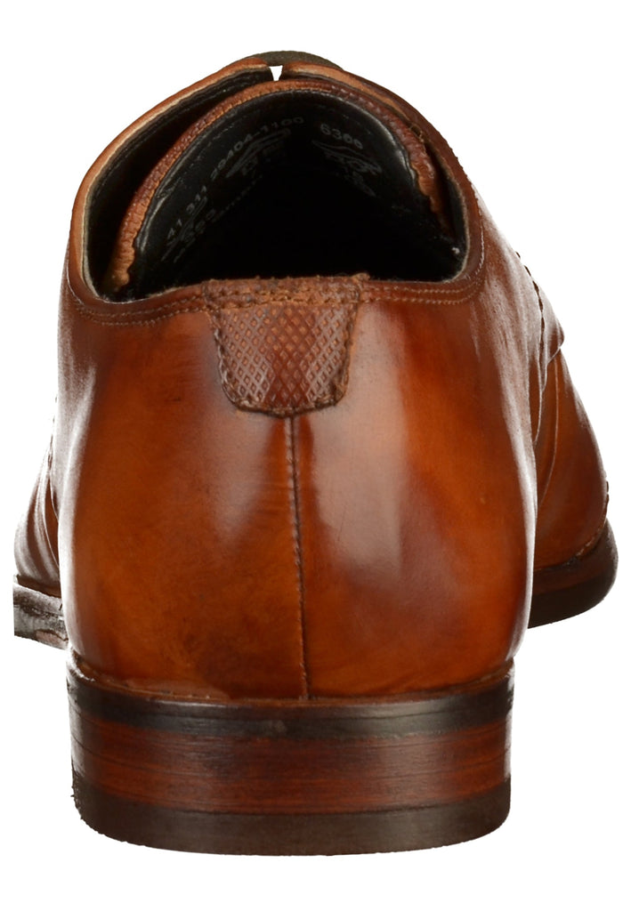 Bugatti Businessschuhe Glattleder Braun - surf4shoes