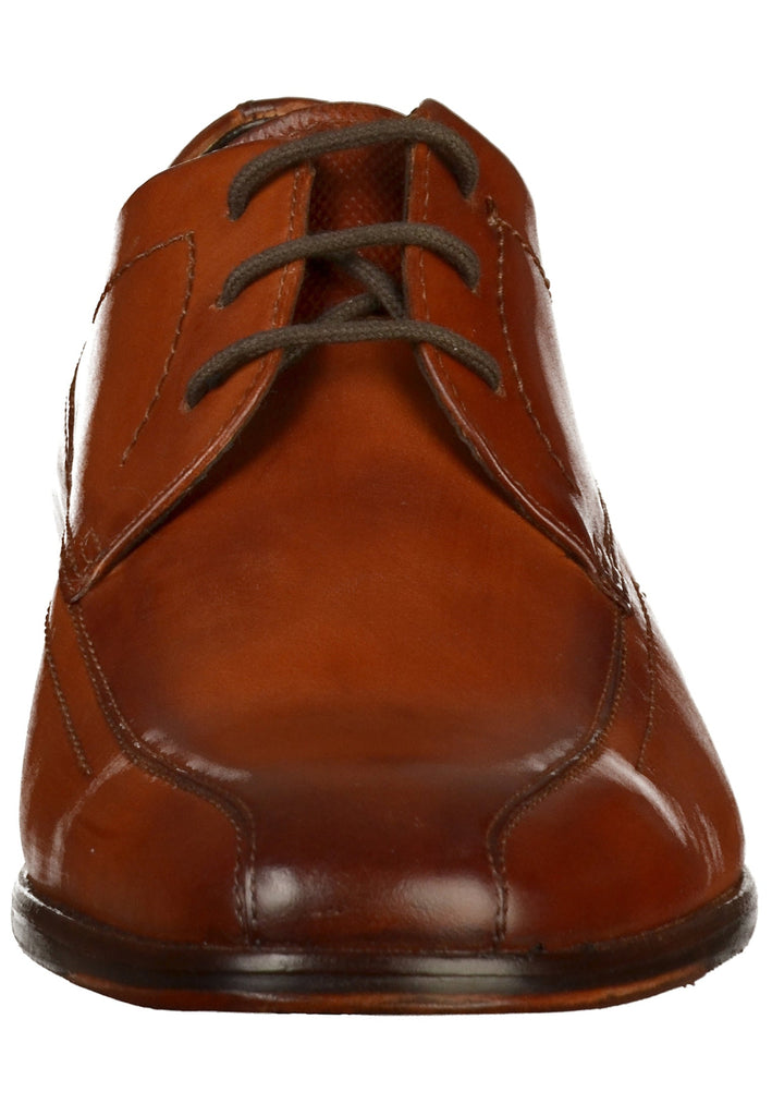 Bugatti Businessschuhe Glattleder Braun - surf4shoes