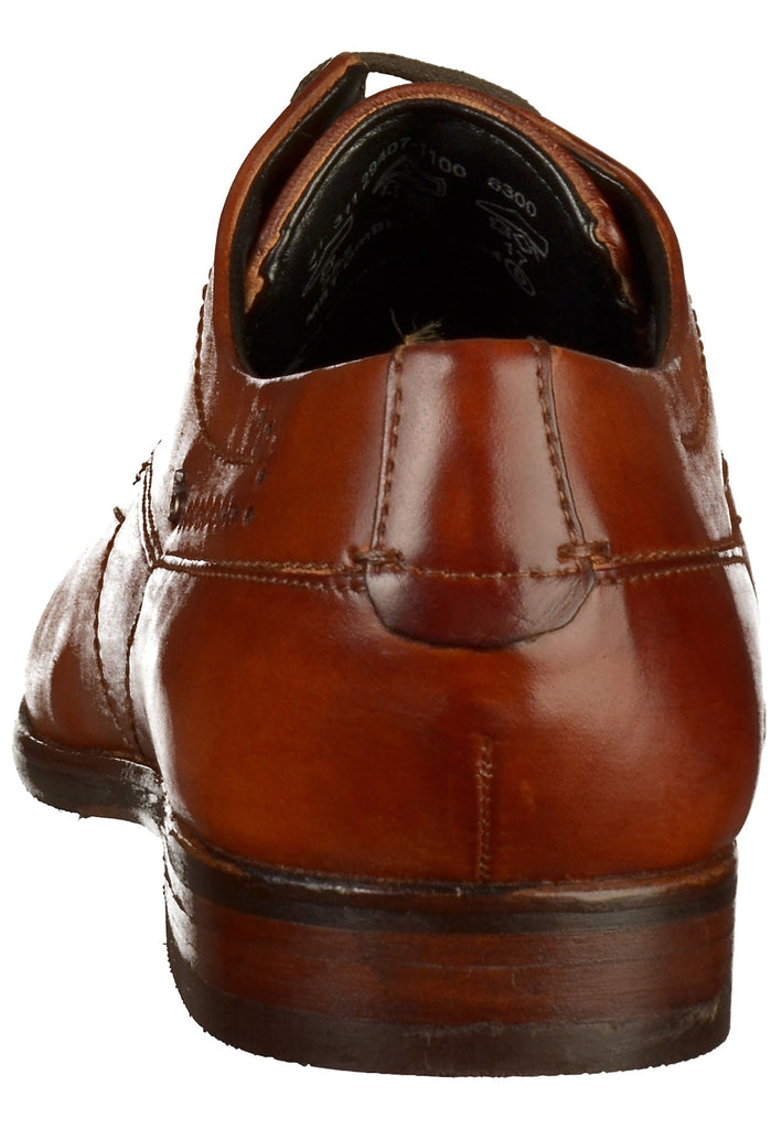 Bugatti Businessschuhe Glattleder Braun - surf4shoes