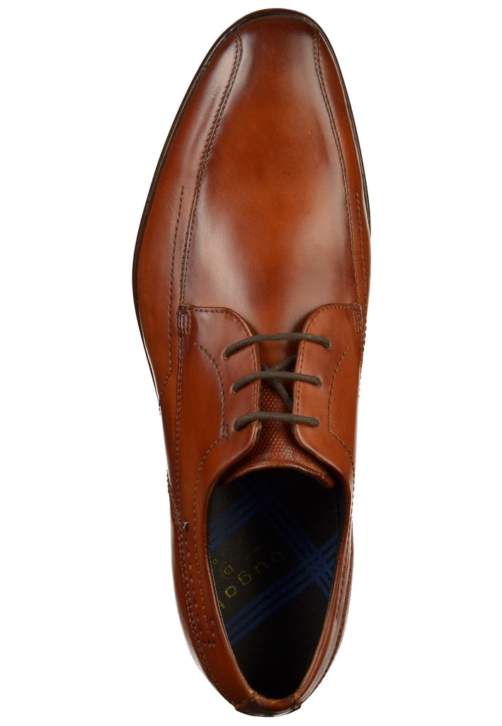 Bugatti Businessschuhe Glattleder Braun - surf4shoes