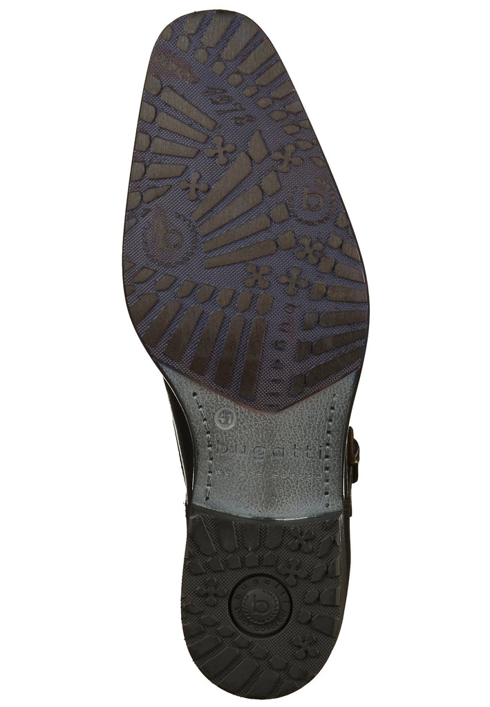 Bugatti Businessschuhe Glattleder Schwarz - surf4shoes