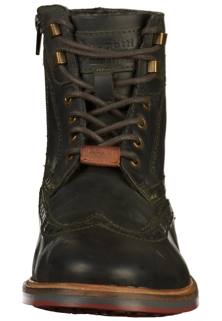 Bugatti Stiefelette Leder Grau - surf4shoes