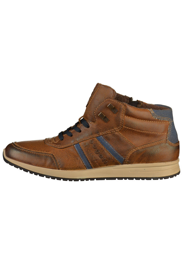 Bugatti Sneaker Leder Cognac - surf4shoes